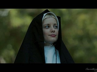 Sinful red haired nun Penny Pax is ergo into wipe the floor with drenched pussy out like a light